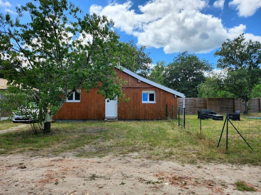 Chalet Au Coeur Des Landes Ychoux ภายนอก รูปภาพ